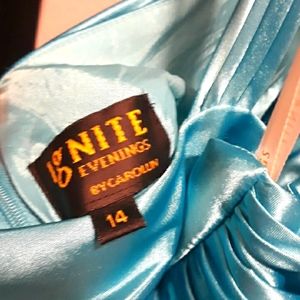 Formal gown by Carollin. Sz 14.